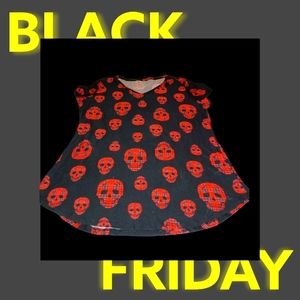 I am selling a top with sugar  skulls on it